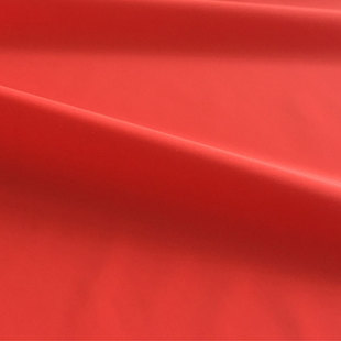 大红柔软尼丝纺反光布