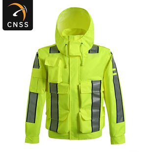新款交通反光雨衣反光服外套