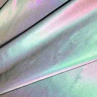 幻彩反光面料 化纤/TC/弹力基布可选