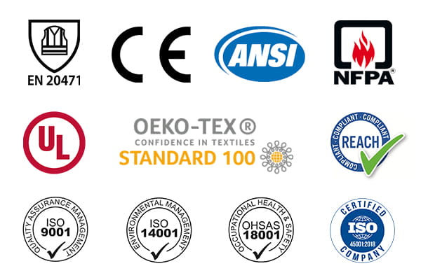 反光证书EN20471证书